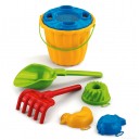 KOMPLET KAJA DUŻA ŁOPATKA DO PIASKU FOREMKI ZESTAW 900826