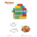 KLOCKI CEGŁY JUNIOR 25 EL. MARIOINEX PL. 902073