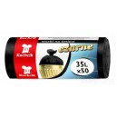 KUCHCIK 2712 WORKI NA ŚMIECI CZARNE 35L x 50SZT
