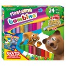 BAMBINO PLASTELINA SZKOLNA 24 KOLORY