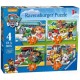 RAVENSBURGER PUZZLE 4w1 PSI PATROL 12 16 20 24 EL