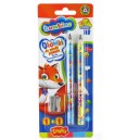 OŁÓWKI DO NAUKI PISANIA 2SZT. BAMBINO + TEMPERÓWKA