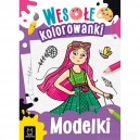 AKSJOMAT MODELKI WESOŁE KOLOROWANKI 4+