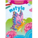 MALUSZKOWE MALOWANIE MOTYLE KOLOROWANKA