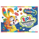 BAMBINO BLOK TECHNICZNY BIAŁY A4 10 KARTEK