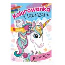 KOLOROWANKA Z TATUAŻAMI JEDNOROŻCE