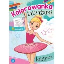 MALOWANKA KOLOROWANKA Z TATUAŻAMI BALETNICE