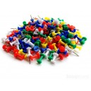 PINEZKI TABLICOWE D.RECT 100 SZT.