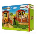 SCHLEICH 72116 WIZYTA NA TARGU ZESTAW BOKSÓW KONIE