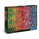 CLEMENTONI 39595 PUZZLE 1000 COLOR BOOM COLLAGE
