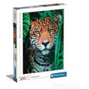 CLEMENTONI 35127 PUZZLE 500 EL. JAGUAR W DŻUNGLI