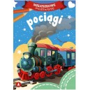MALUSZKOWE MALOWANIE POCIĄGI KOLOROWANKA
