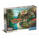 CLEMENTONI 39910 PUZZLE 1000 GARDEN OGRODY FUJI