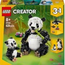LEGO CREATOR 43243 DZIKIE ZWIERZĘTA : RODZINA PAND