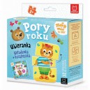 MAŁY MIŚ TO LUBI! PORY ROKU UBIERANKA UKŁADANKA +KSIĄŻKA AKSJOMAT