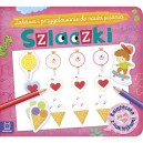 SZLACZKI KSIĄŻECZKA Z NAKLEJKAMI PRZYGOTOWANIE DO NAUKI PISANIA AKSJOMAT