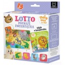 MAŁY MIŚ TO LUBI! LOTTO POZNAJĘ ZWIERZĄTKA GRA +KSIĄŻECZKA AKSJOMAT
