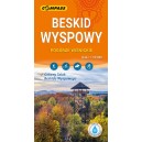 MAPA BESKID WYSPOWY POGÓRZE WIŚNICKIE LAMINOWANA COMPASS