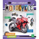 MOTOCYKLE ALBUM Z NAKLEJKAMI CIEKAWOSTKI I WYKLEJANIE AKSJOMAT