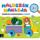 MALUSZEK NAKLEJA WYSZUKIWANKA Z MISIEM 3+ Z DUŻYMI NAKLEJKAMI AKSJOMAT