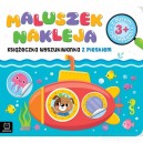 MALUSZEK NAKLEJA WYSZUKIWANKA Z PIESKIEM 3+ Z DUŻYMI NAKLEJKAMI AKSJOMAT