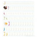 MOJE LITERKI KSIĄŻKA Z ROWKAMI WZORY 3D ZABAWY GRAFOMOTORYCZNE AKSJOMAT