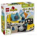 LEGO DUPLO 10475 MASZYNY BUDOWLANE 3W1