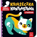 KSIĄŻECZKA KONTRASTOWA Z KOTKIEM, ZOBACZ MALUSZKU! AKSJOMAT