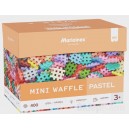 MARIOINEX 908402 KLOCKI MINI WAFFLE WAFLE 400 EL. PASTEL