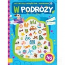 W PODRÓŻY AKTYWIZUJĄCA KSIĄŻKA Z NAKLEJKAMI 3D ZESTAW 165 NAKLEJEK AKSJOMAT