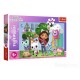 TREFL 16464 PUZZLE 100 KOCI DOMEK GABI
